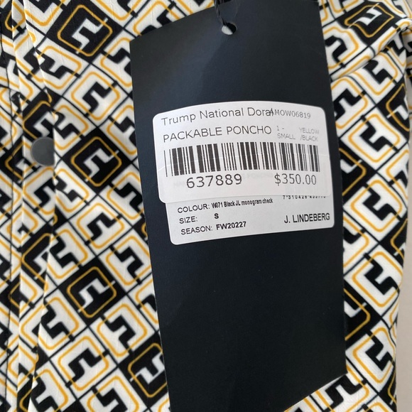 Stylish Rain poncho from J. Lindeberg S - Picture 6 of 7